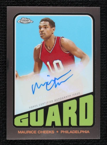 2023-24 Topps Chrome - Maurice Cheeks #TA-MC