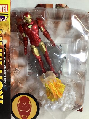Figura De Colección Iron Man Marvel - 2.75 Pulgadas (7 Cm), Para Fans Y Coleccionistas