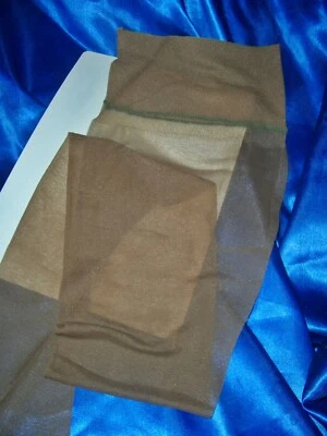 VINTAGE echte Nylons Nylonstrümpfe Gr. 8,5 NERZ Ergee Perlonstrümpfe nahtlos OVP - Bild 1 von 4