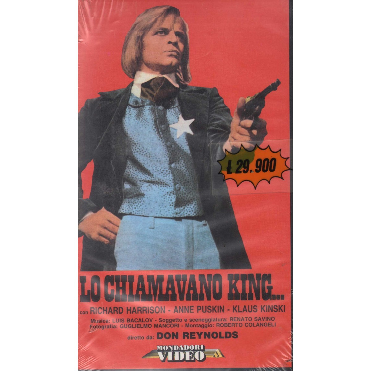 They Called Him King VHS Don Reynolds Univideo - MVEC03150 Sealed
