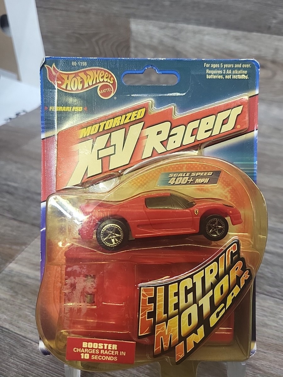 Hot Wheels Mattel Motorized X-V Racers FERRARI F50 NEW 1999 | eBay