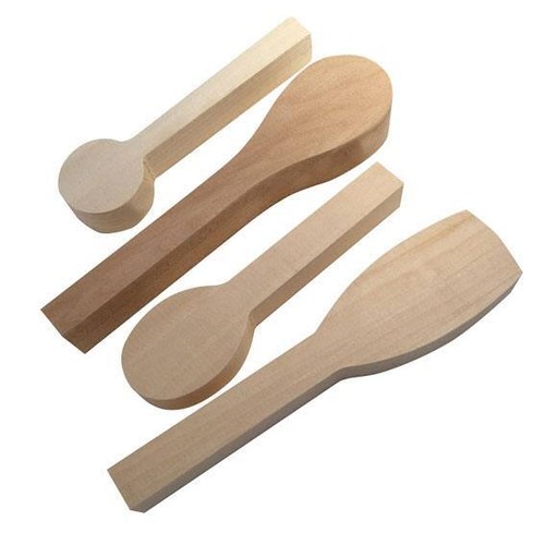 Flexcut SKSB4 4 Pc. Basswood Spoon Carving Blanks Set