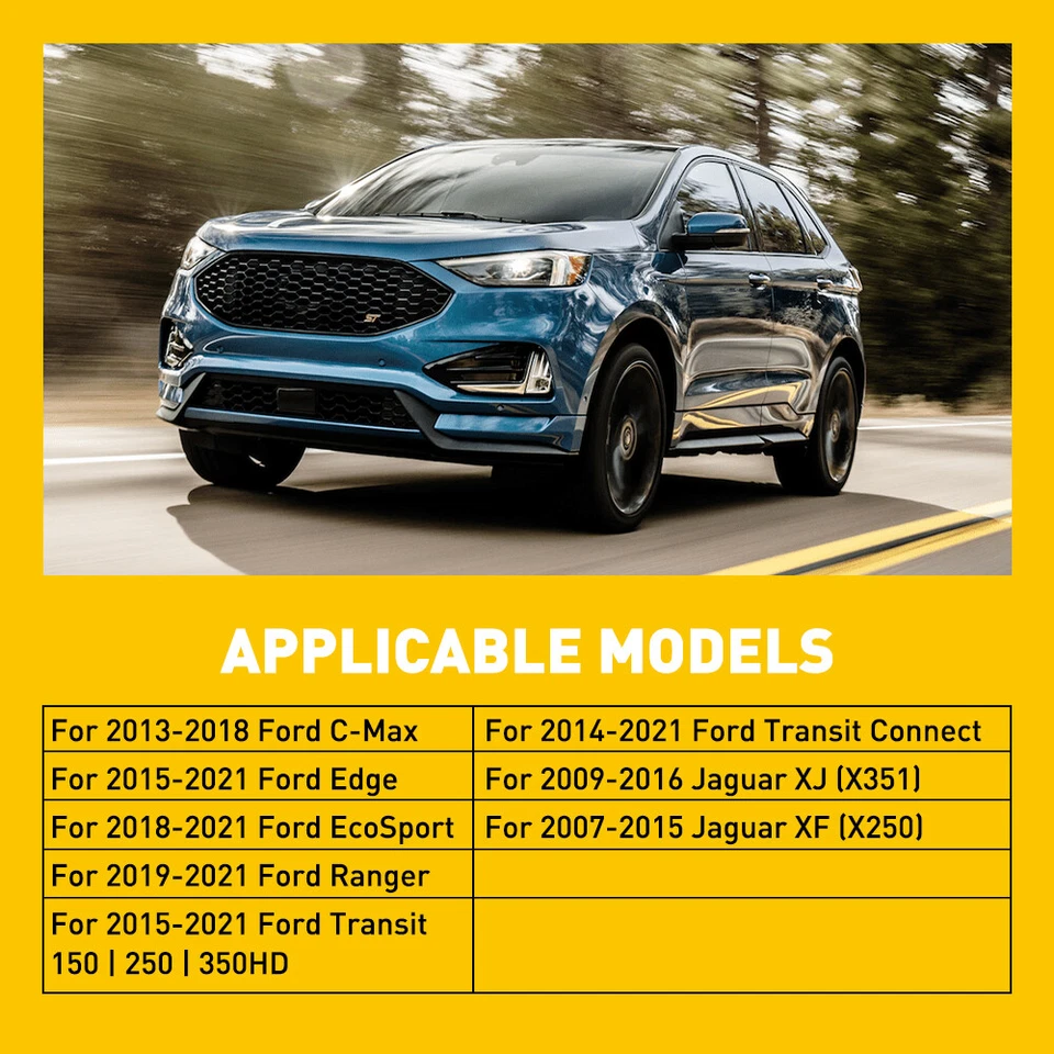 Светодиодные лампы для номерного знака в сборе для Ford 2019-2021 Ranger EcoSport AUXITO 2 шт. - Изображение 2 из 4