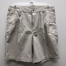Jos A Banks Shorts Mens 36 Khaki Travelers Collection 9  Inseam