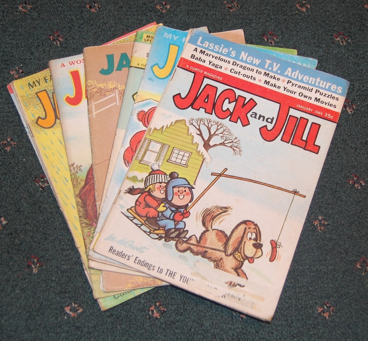 7 1960s Jack and Jill Magazine | eBay