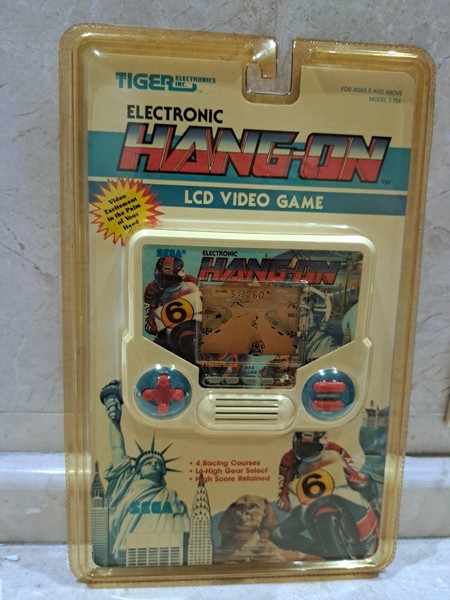 VIDEOJUEGO COLGANTE LCD TIGRE RARO DE COLECCIÓN NUEVO Y EN CAJA