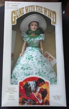 1989 Gone With The Wind SCARLETT O'HARA By World Doll- green/white print #71152
