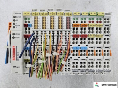 BECKHOFF PLC BK5120[1], KL1809[4], KL2809[1], KL4012[2], KL3012[2], KL9010[1]