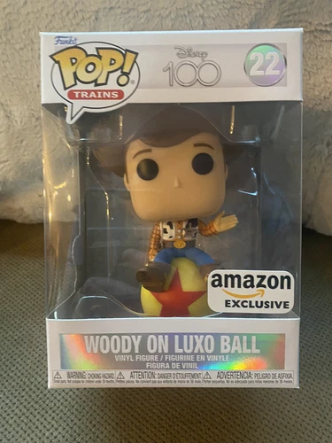 Funko Pop! Trains: Pixar - Woody on Luxo Ball - Amazon (Exclusive) #22