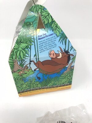 1996 KFC Disney Lion King Timon & Pumbaa Kids Meal Toys Sealed Lot