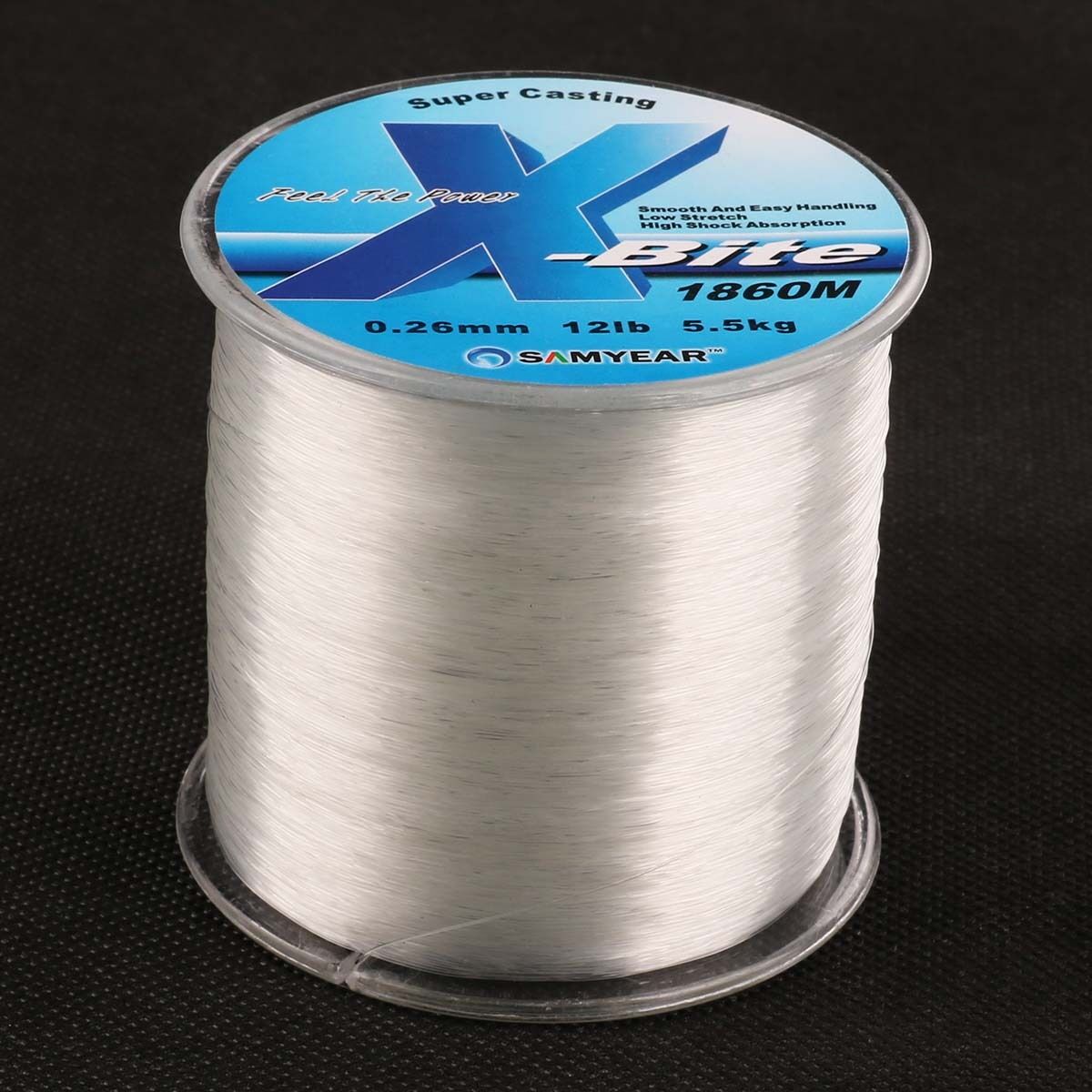 X-Bite 160m~1860m 12lbs~100lbs Monofilament Fishing Line Nylon Mono Super Strong - Picture 9 of 35