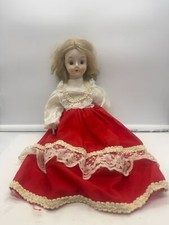 Vintage Bisque Head Doll Hand Painted Face 17 Inch