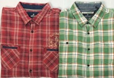 Men's Buffalo David Bitton Plaid Button-Front Long Sleeve Shirt