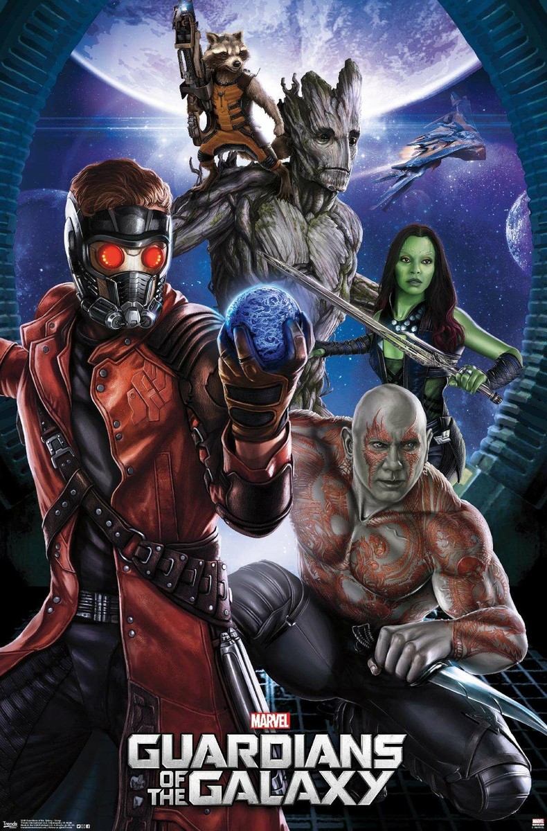 Guardians of the Galaxyポスター Marvel Cinematic Universe: Guardians of the Galaxy - Group Poster