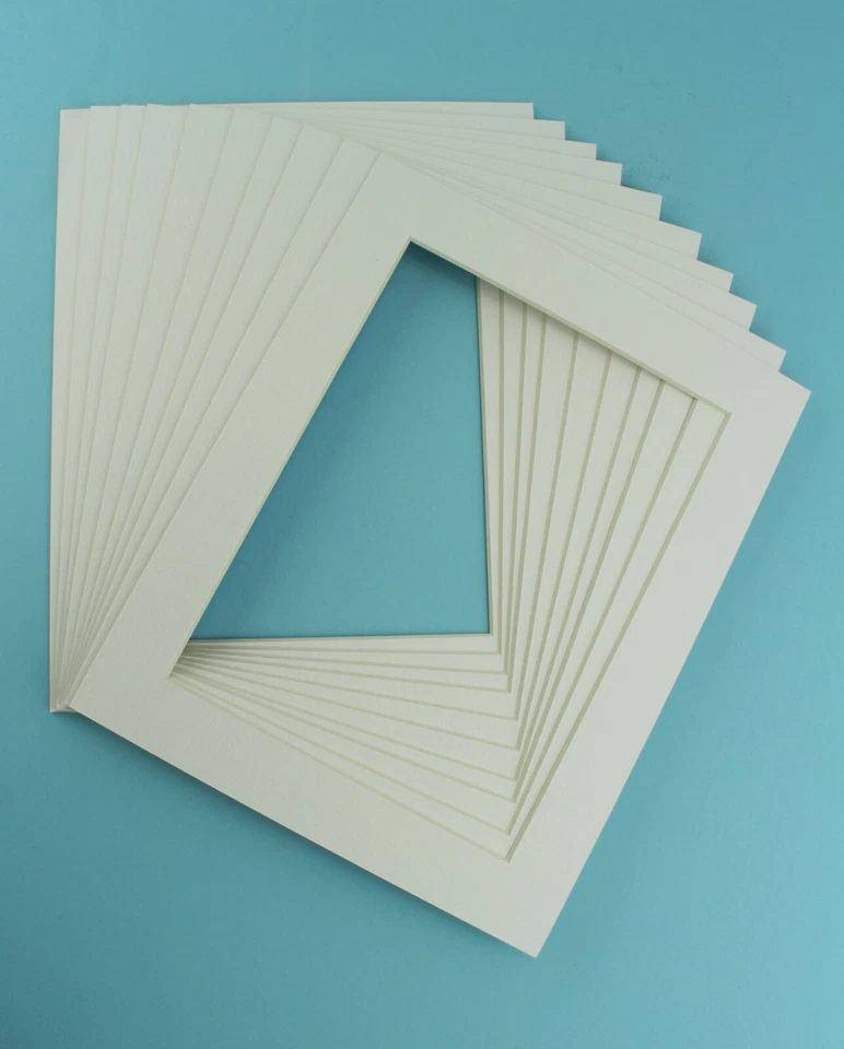 Off White Photo/ Picture Mount A6,A5,A4,A3,A2,A1 fit all 'A' Inches & CM Sizes