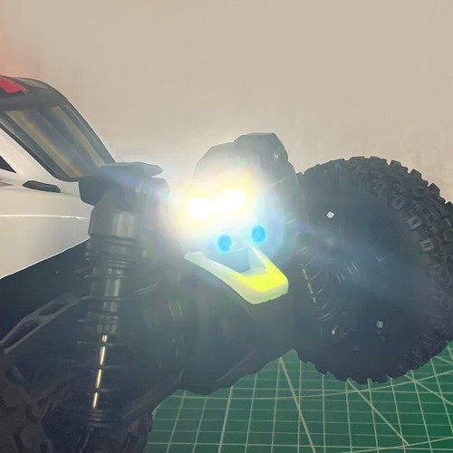 Kit Luci LED Anteriori + Posteriori per 1/18 ARRMA Typhon Grom RC Crawler Auto - Foto 13 di 13