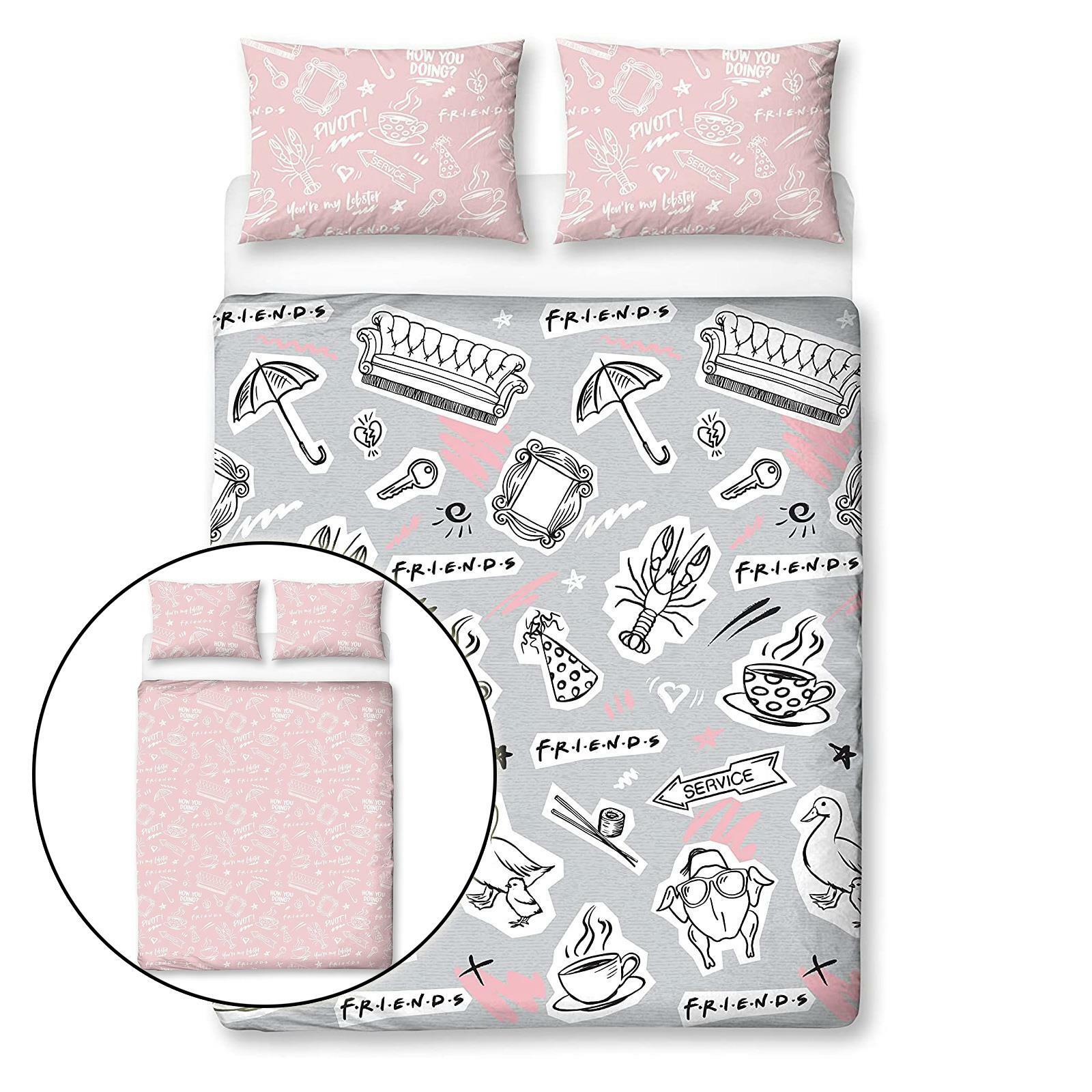 Friends Coffee Double Duvet Cover Set 