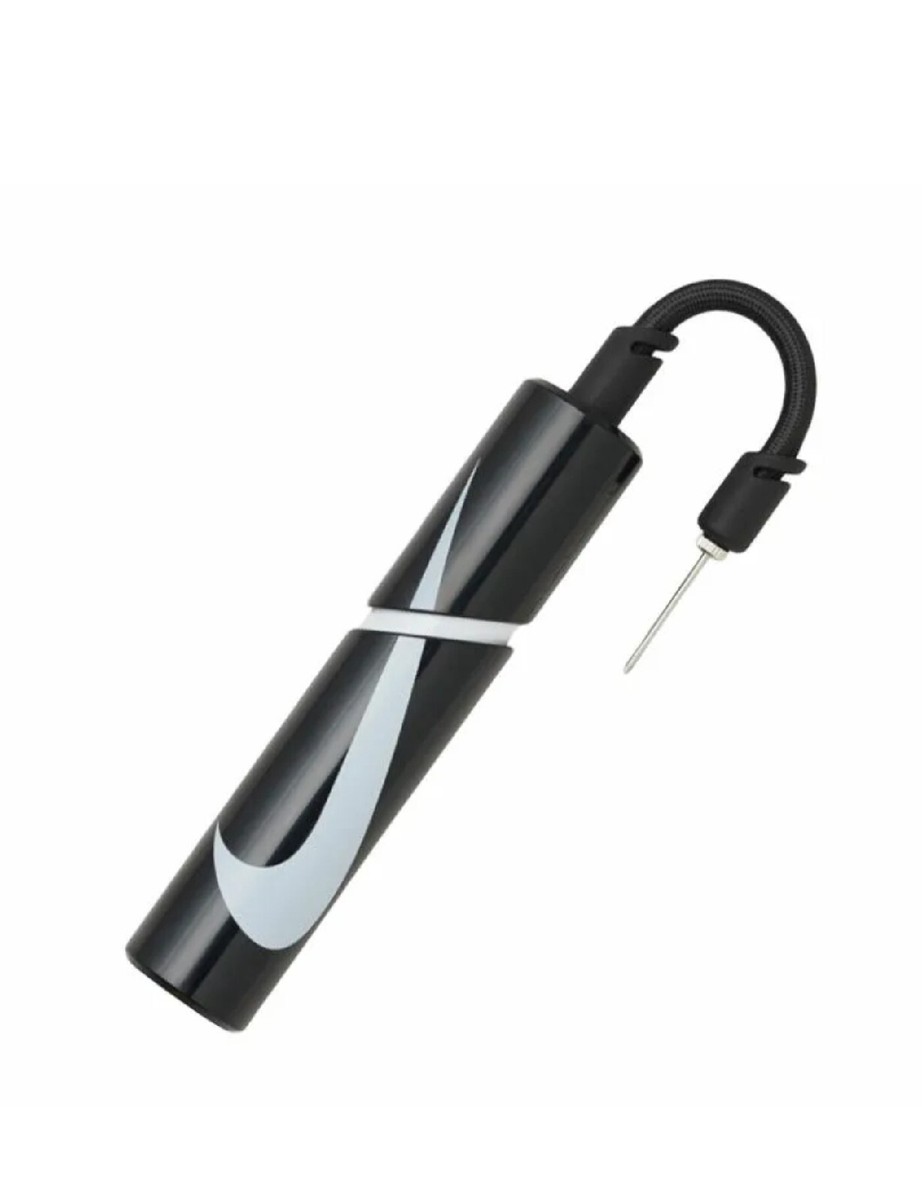 Nike Essential Air Ball Pump Soccer Football Basketball Bicycle Black | eBay
