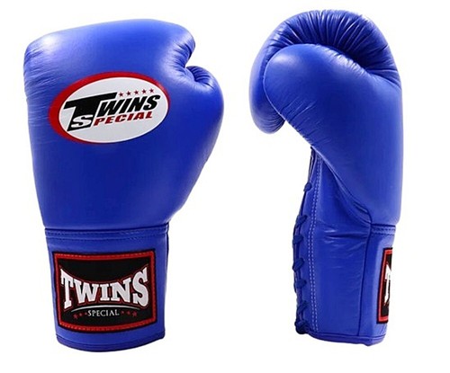 Guantes de Boxeo Especiales Gemelos con Cordones Cuero Muay Thai BGLL1 Hechos en TH, 10-14 OZ - Imagen 8 de 13