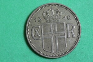 ESTATE FIND 1940 - ICELAND 2 KRONUR! #J29560