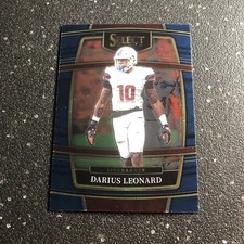 Darius Leonard 2022 Panini Select Draft Picks Football #76 NFL Indianapolis Colt