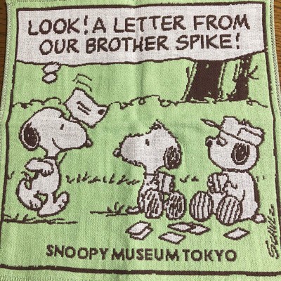Snoopy Museum Tokyo Peanuts Limited Mie Gauze Hand Towel Olaf Andy Ebay