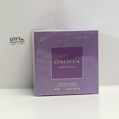 Bvlgari Omnia Amethyste Eau de Toilette, Perfume for Women, 1.35 Oz