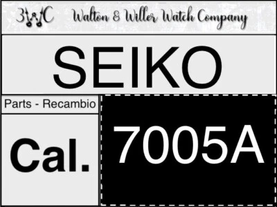 NOS New 1 PC Seiko 7005 A spare parts watch vintage 7005A