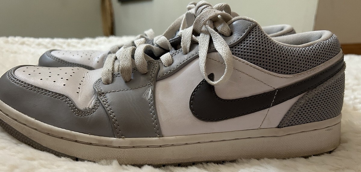 【美品】Nike Air Jordan 1 LowWolf Grey26.5cm Air Jordan 1 Low Wolf Grey Aluminum Women's Size 9.5 Men's