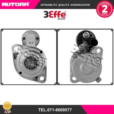 STRS537V Starter Motor (3 EFFE - ORIGINAL VALEO)