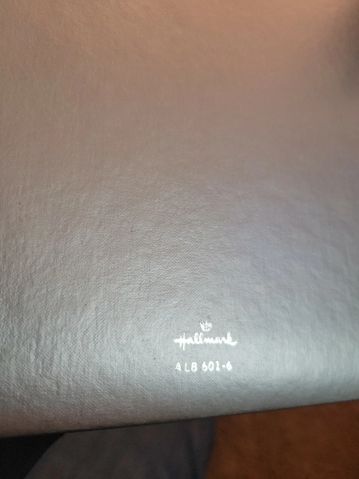 我们的银色婚礼周年纪念纪念纪念册。 Hallmark 1982 — 第 2/4 张图片