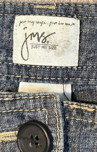 JMS women's elastic band denim shorts size 16W - Picture 5 of 7