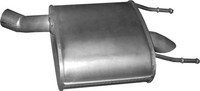 Polmo EndschalldäMpfer SchalldäMpfer Hinten FüR Chevrolet Malibu V300 Opel