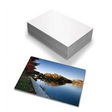 100 Sheets Glossy Photo Paper, 5 x 7 inch by Better Office Products, 230 gsm
