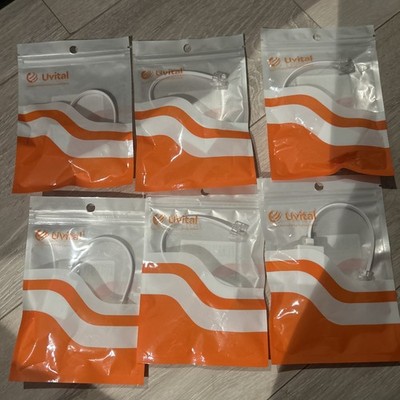 6 x Uvital RJ11 - BT Telefonadapter Standard RJ11 Stecker - BT Telefondose Konverter 