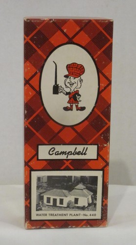 HO Campbell Scale Models Kit #440: Water Treatment Plant NIB - Picture 4 of 4