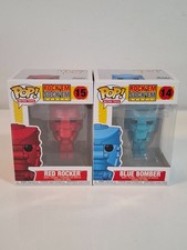 Funko Pop Vinyl Figure - Rockem Sockem Robots - Red Rocker & Blue Bomber # 14&15
