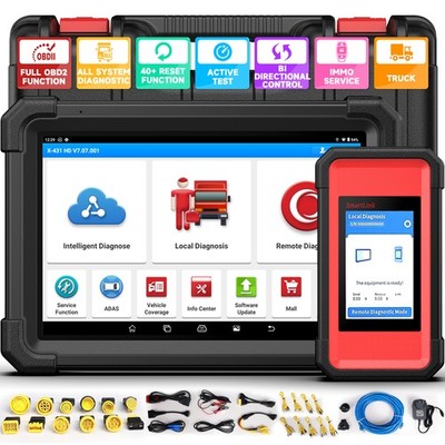 X431 V+ SmartLink HD 12/24V Heavy Duty Truck Diagnostic Tool Diesel OBD2 Scanner
