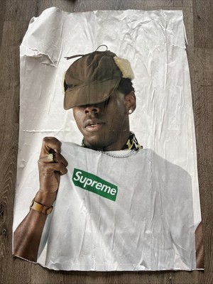 supreme Tyler The Creator box logo 2025 RARE poster wheat NEW