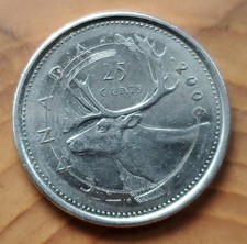 Canadian Quarter - Magnificent Error Coin Very Rare DDR Tool Mistakes 