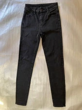 American Eagle Next Level Stretch Hi Rise Jegging Black Jeans Size 0 Short