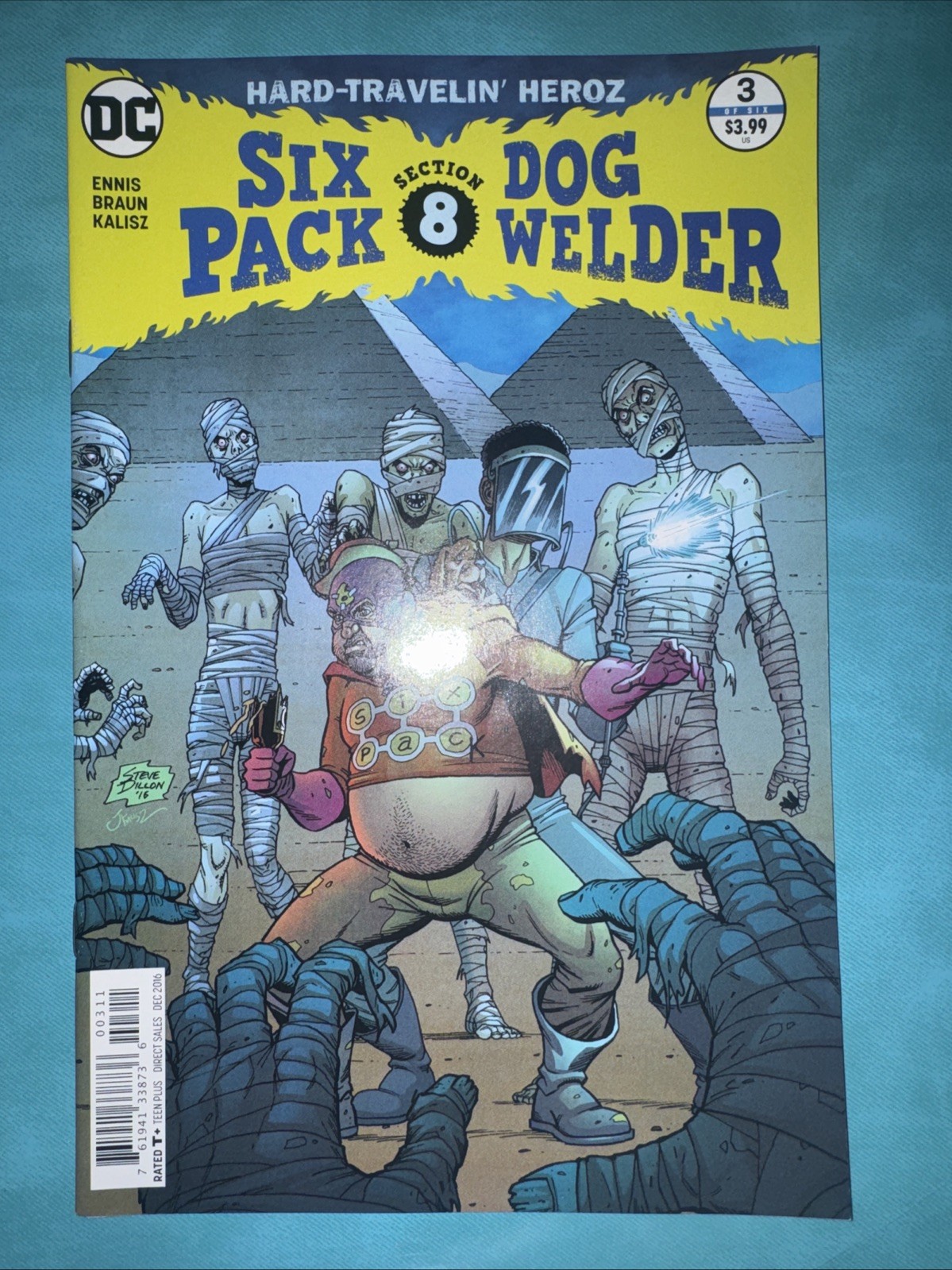 SIX PACK DOG WELDER (2016) #3 Hard Travelin Heroz Dc Comics 3 Of 6