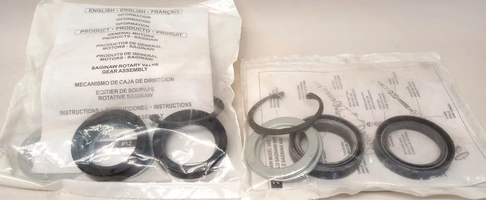 Kit de vedação de eixo Pitman Gates 351040 engrenagem de direção 7856 7360 (pacote com 2) - Imagem 4 de 4