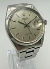 Vintage Rolex OysterDate Precision 6694 Manual Wind 34mm Steel Wristwatch LW-62