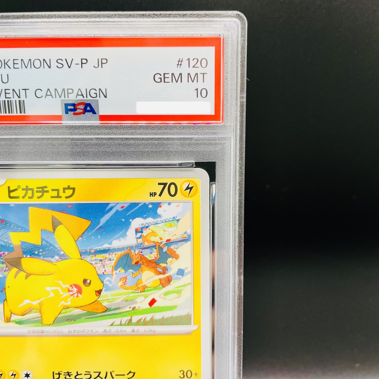 PSA 10 Pikachu 120/SV-P Gym Event Campaign Promo Pokemon Card 2023 Japanese #120 view 4