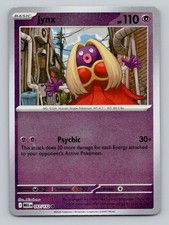 Jynx 057/132 Common Mega Evolution Pokemon Reverse Holo Near Mint