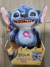 Disney Lilo and Stitch Many Moods of Stitch Movie 2025 Plush Toy LCD Eyes NEW