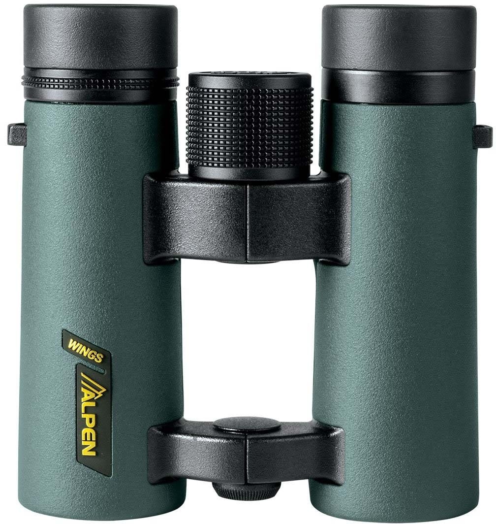 Alpen Alpen Wings 8x34 Binocular, BAK4, Multicoated, Dark Green, Compact : 543