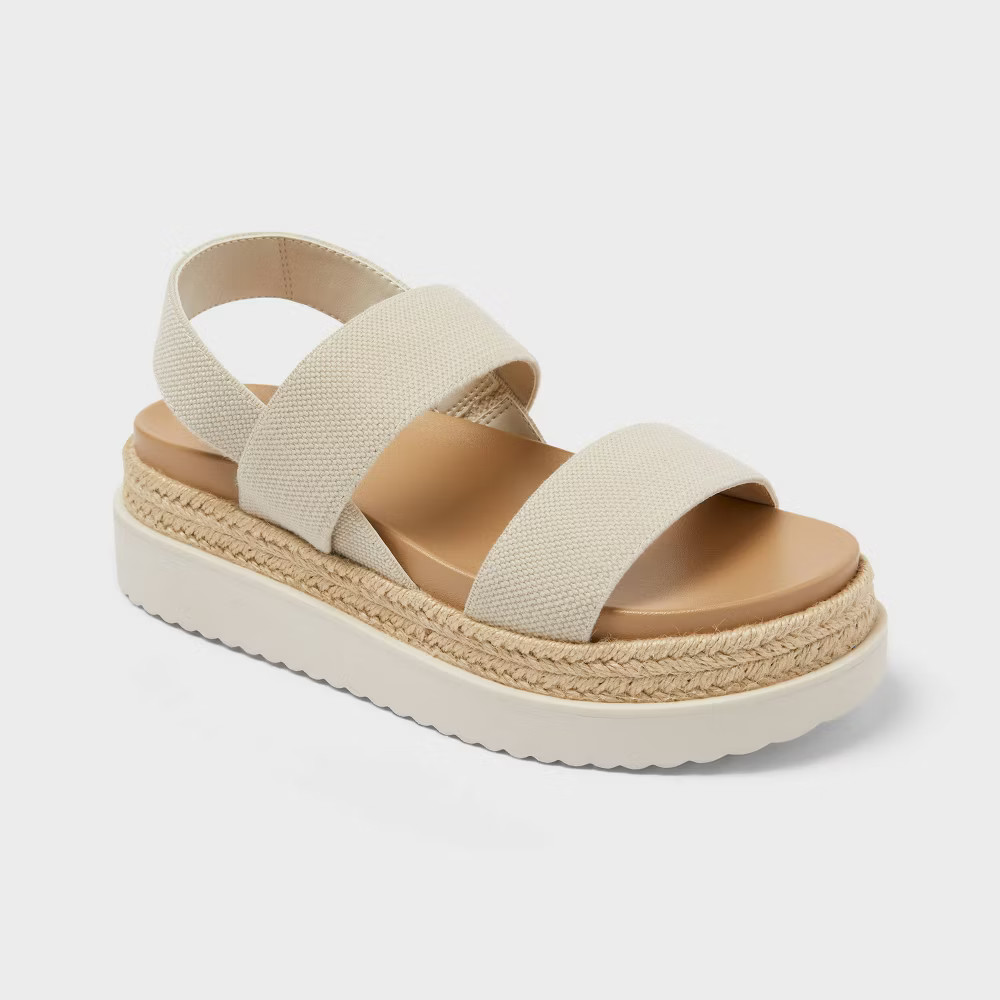 Women Elliot Sandals with Memory Foam Insole - Wild Fable