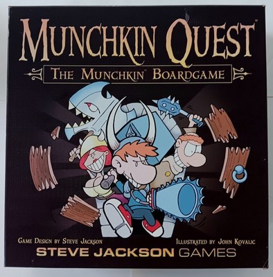 Munchkin Quest The Munchkin Board Game (Complete)